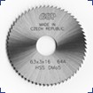  - VHM i HSS frezy tarczowo � pi�kowe do nacinania rowk�w - HSS frezy tarczowo � pi�kowe wg DIN 1837 A