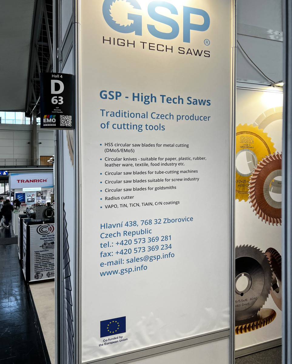 GSP na veletrhu EMO Hannover 2025